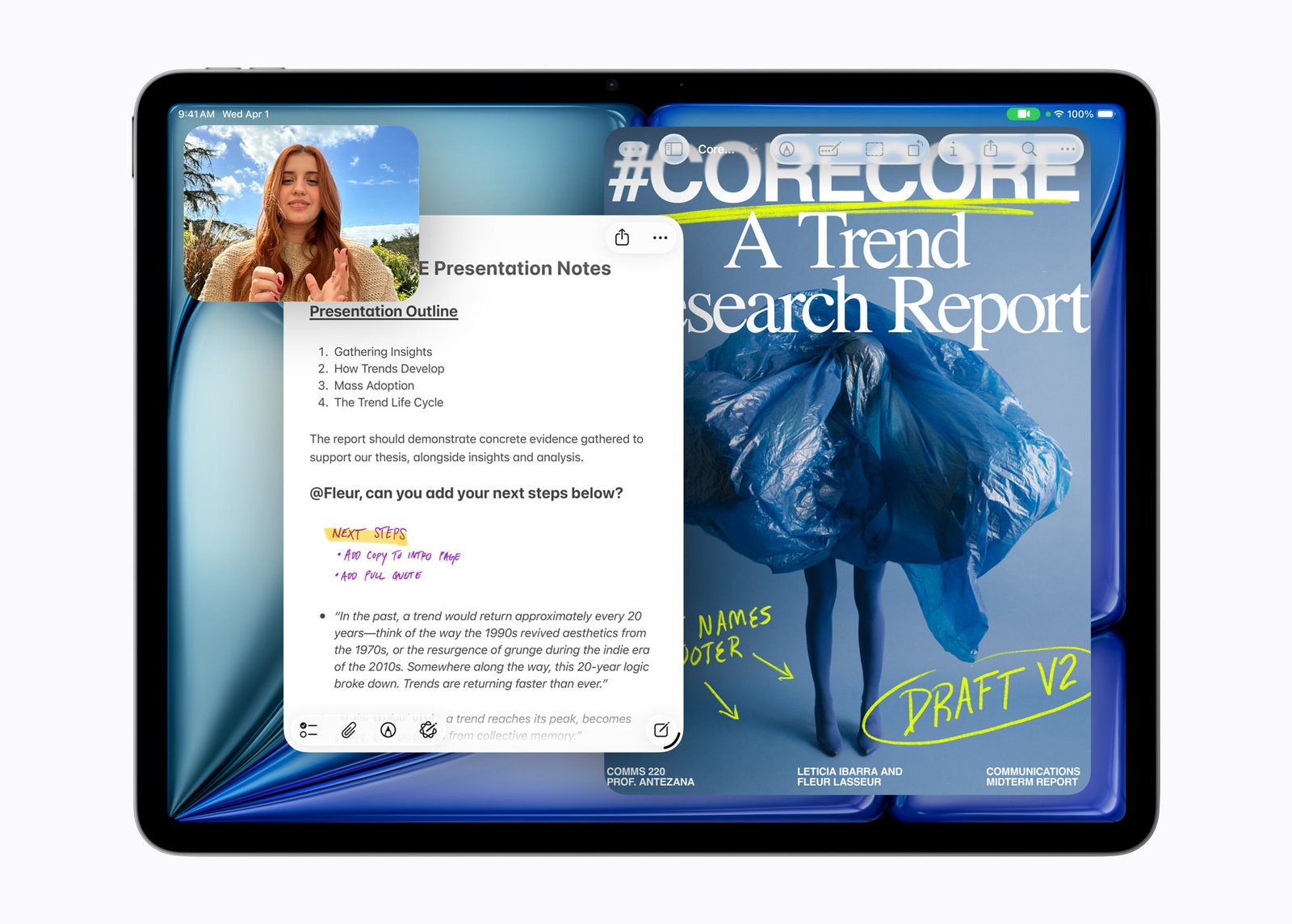 Apple presenta el nuevo iPad Air M4, con 12 GB de RAM y Wi-Fi 7